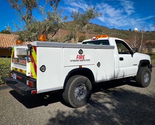 Fire Hydrant Services truck